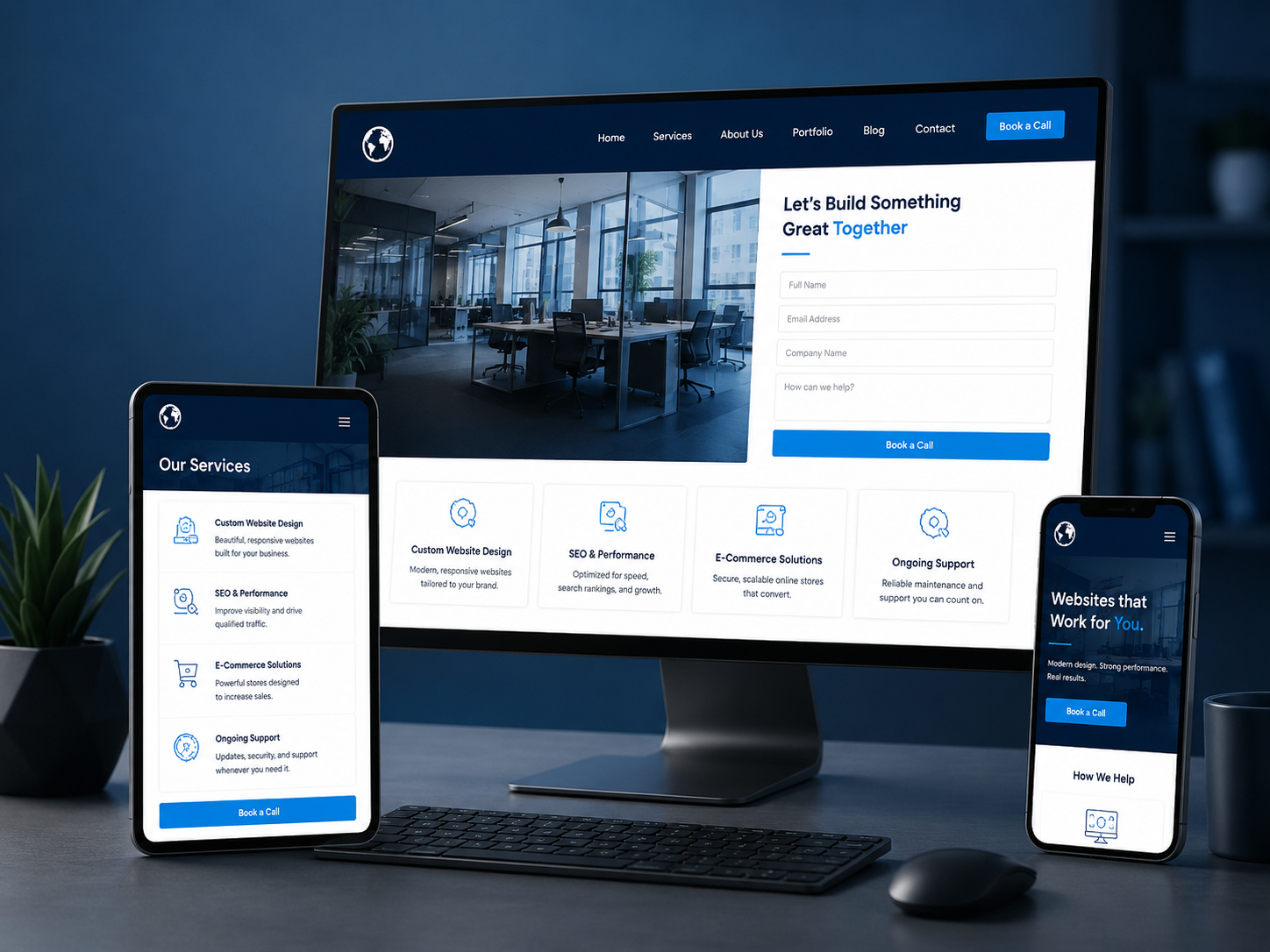 Website design services for small businesses in Beaverton, Hillsboro, and Portland by Wolex Technologies