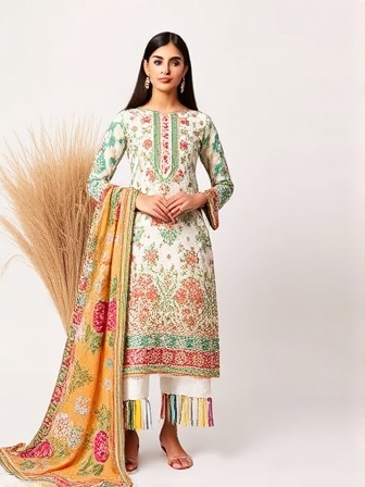Bahar Collection Printed Lawn
