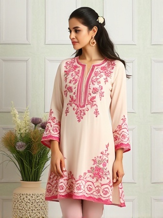 Chandni Embroidered Kurta
