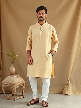 Comfort Fit Linen Suit