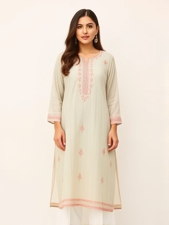 Daily Wear Embroidered Kameez