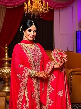 Mehndi Special Kurta Set