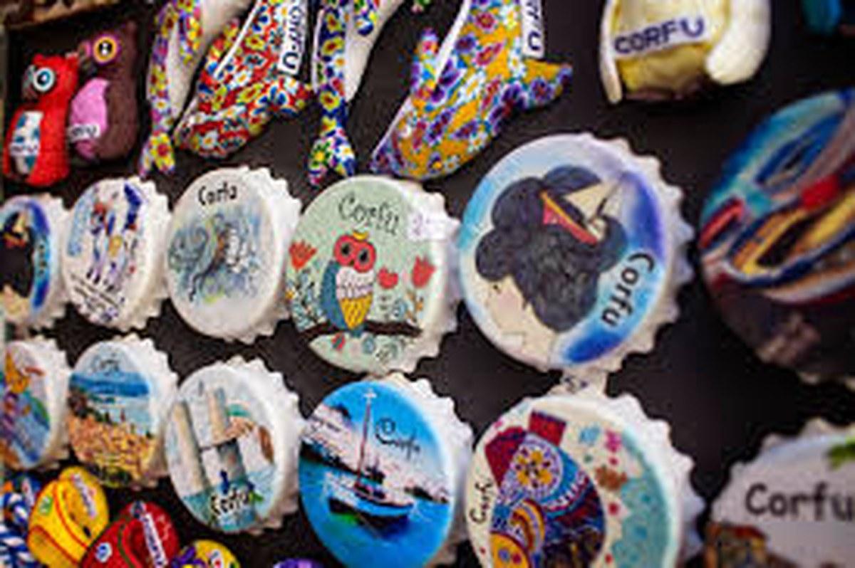 Traditional Greek ceramic pottery