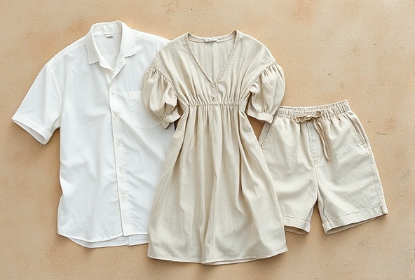 Collection of linen garments
