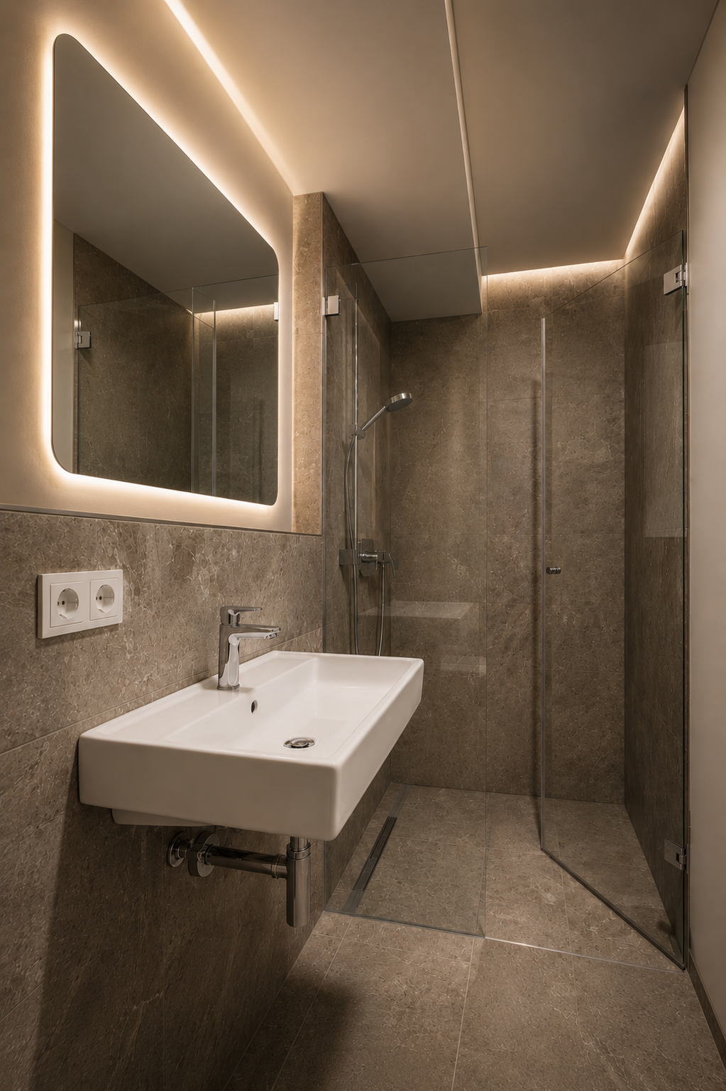 Zeitlose Badezimmer – Hochwertige Materialien und Präzision