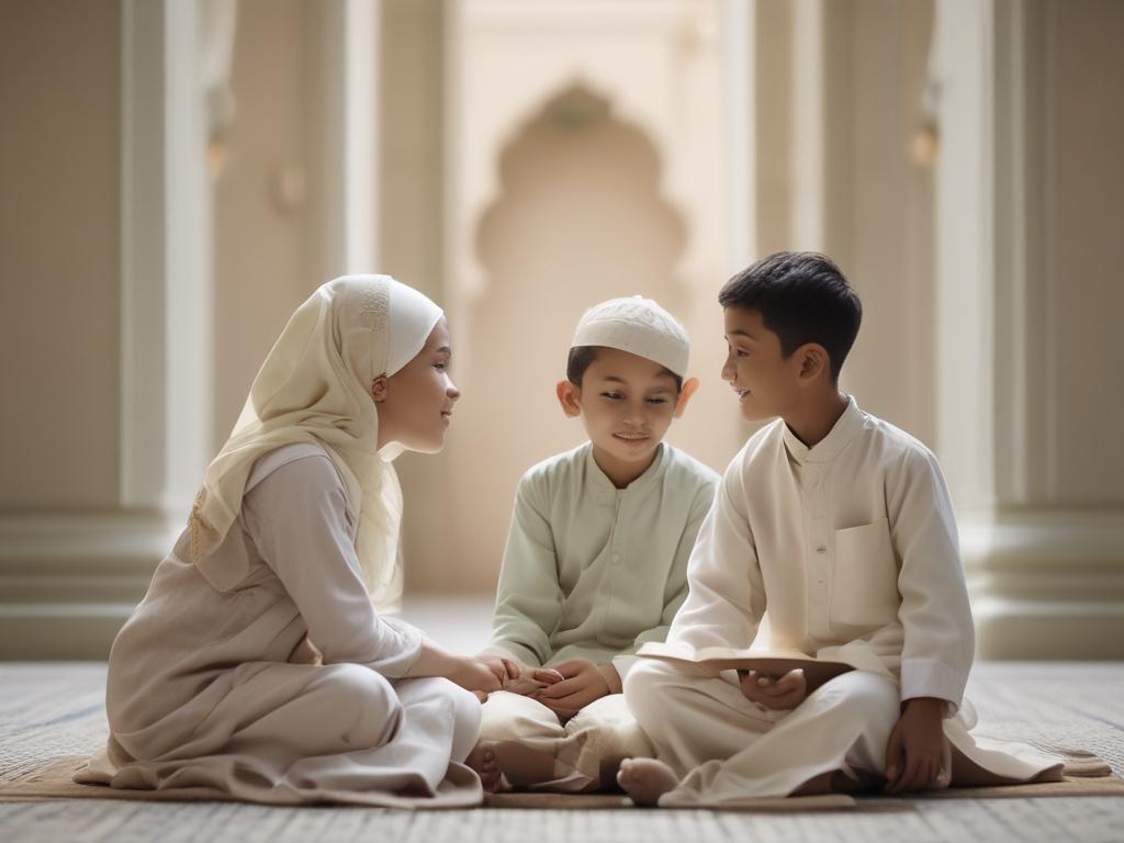 children, Islam, five pillars, education, engaging