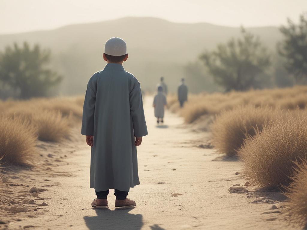 prayer, children, Islamic, journey, spirituality