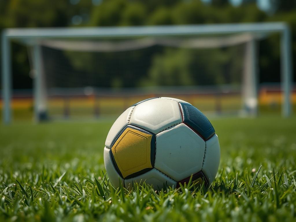 **AI Image Generation Prompt:**

Create a realistic high-resolution photo that embodies the essence of a blog titled "Today’s Football Predictions – August 22, 2025." The composition should feature a close-up shot of a soccer ball resting on a grassy pitch, symbolizing the upcoming matches and predictions. The background should include a blurred image of a soccer field with goalposts, suggesting excitement and anticipation for the games ahead.

The soccer ball should be the sole focus, positioned centrally,