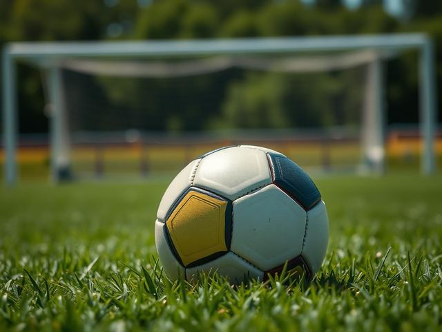 **AI Image Generation Prompt:**

Create a realistic high-resolution photo that embodies the essence of a blog titled "Today’s Football Predictions – August 22, 2025." The composition should feature a close-up shot of a soccer ball resting on a grassy pitch, symbolizing the upcoming matches and predictions. The background should include a blurred image of a soccer field with goalposts, suggesting excitement and anticipation for the games ahead.

The soccer ball should be the sole focus, positioned centrally,