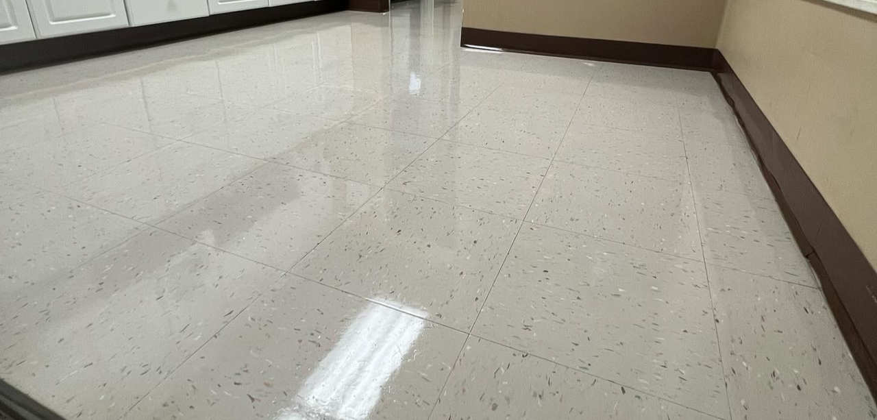 Strip and Wax VCT Commercial Floors