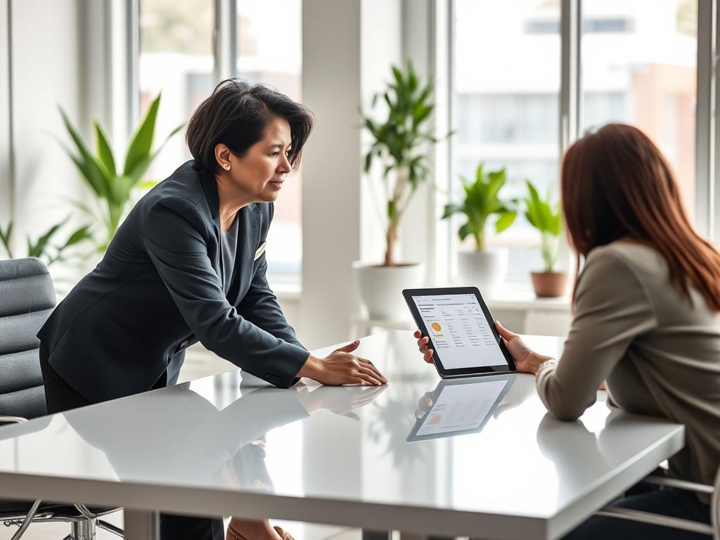 Create a realistic high resolution focusing on a confident, diverse