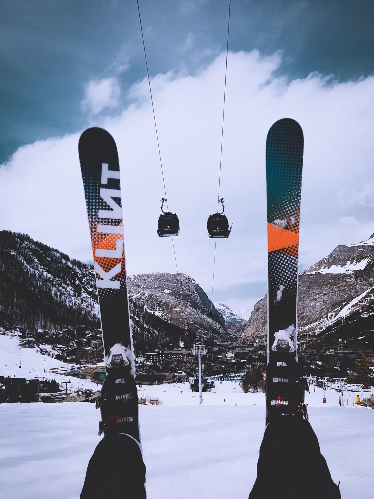 Skiing lunch