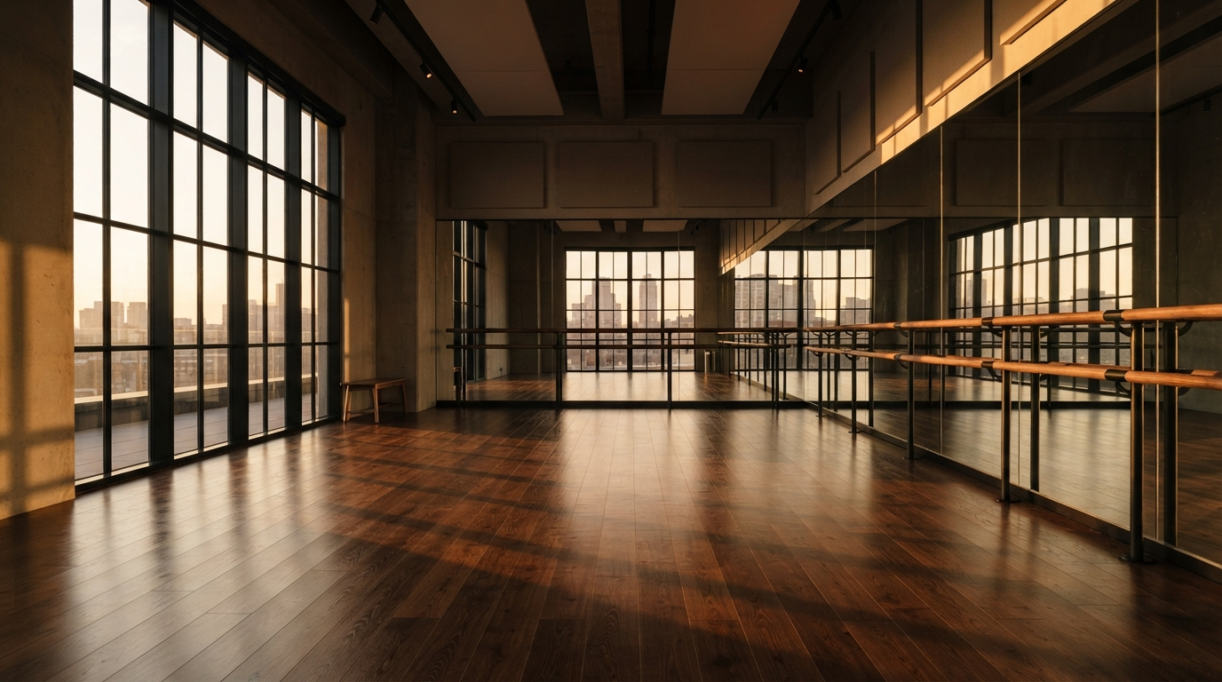 CORPS Dance Conservatory studio interior