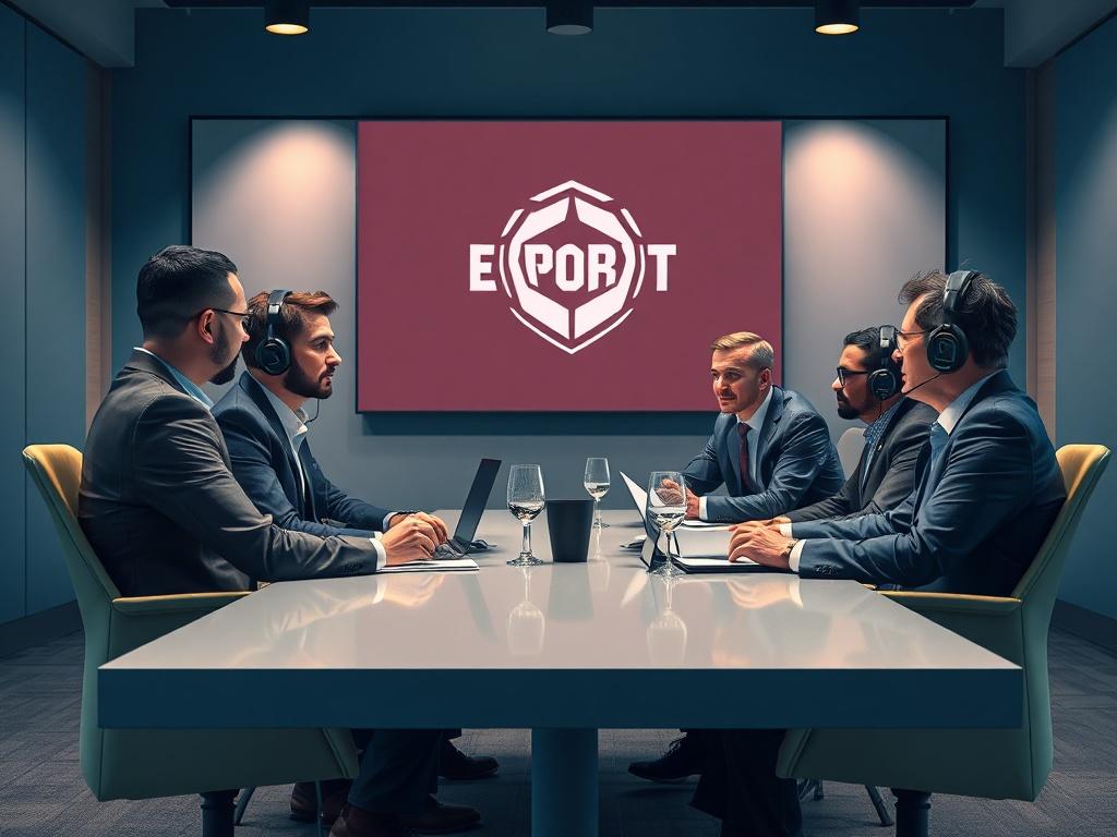 An engaging and professional image showing a meeting between representatives