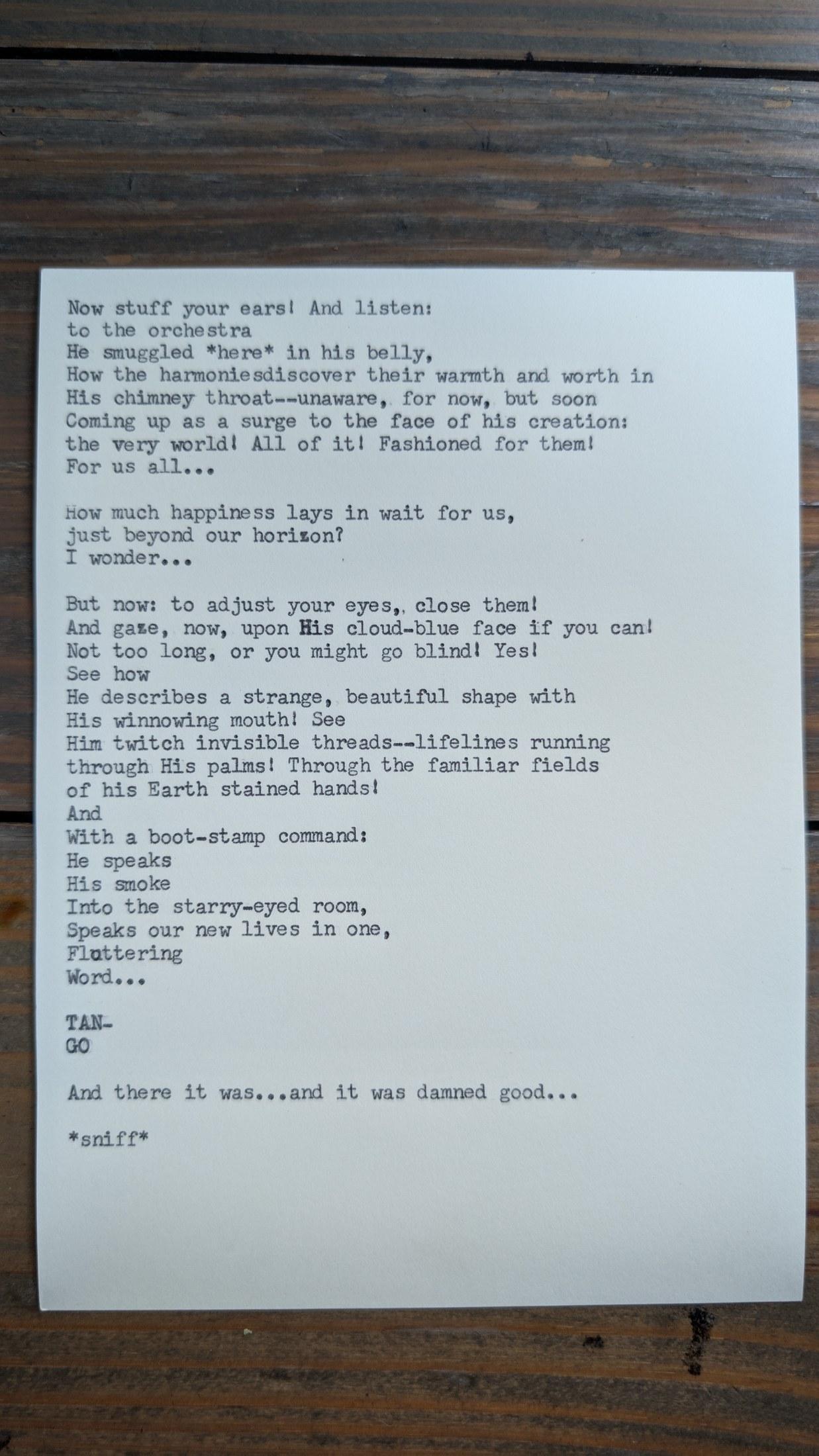Additional archive image for Heat From The Neighborhood For Cesar Puentes by Chris the Poet