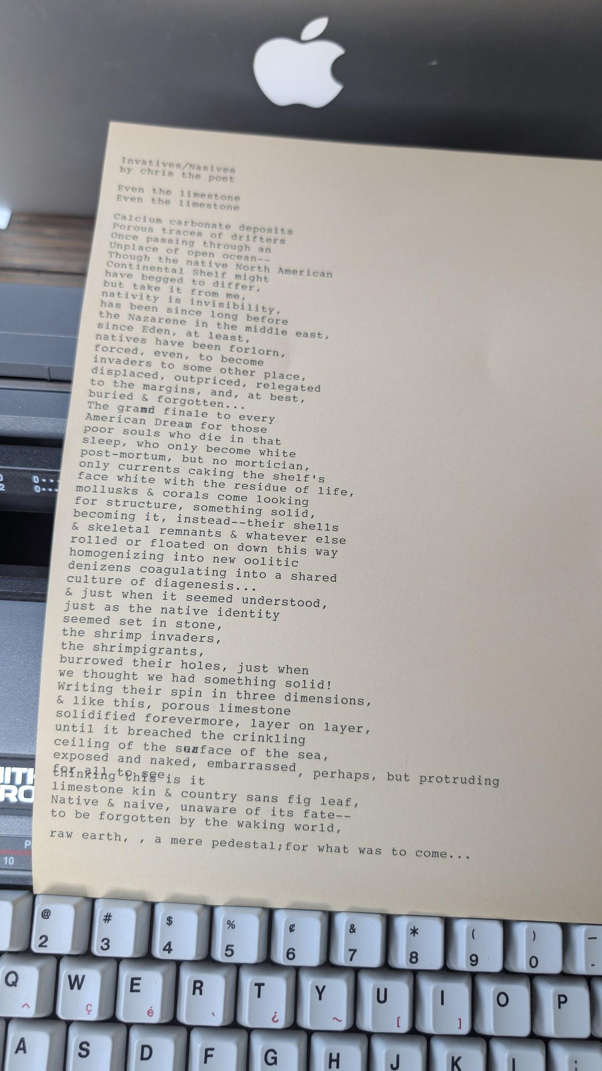 Additional archive image for Invatives/Nasives by Chris the Poet