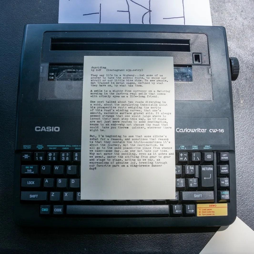 Additional archive image for Joyriding by Chris the Poet