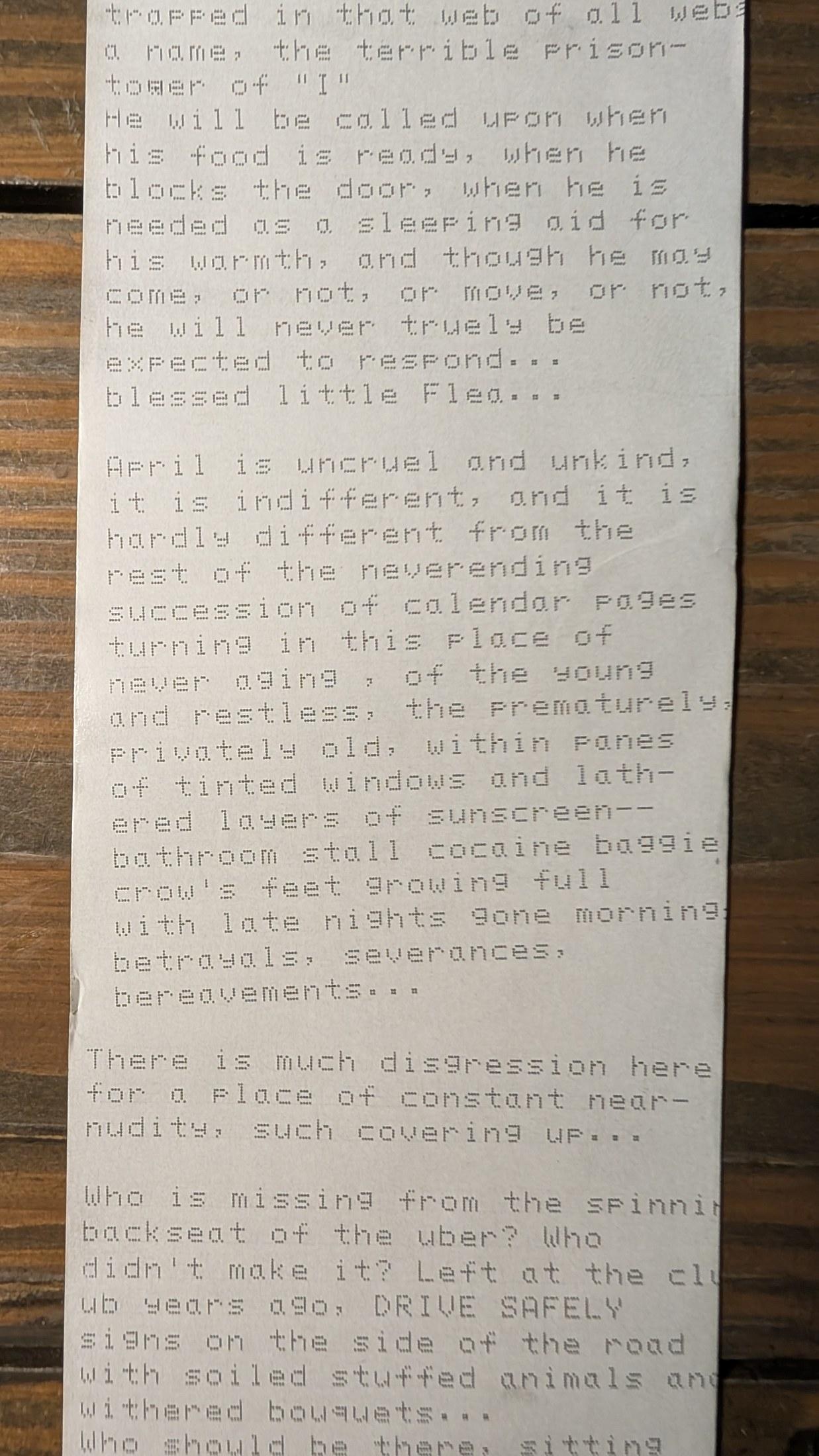Additional archive image for NADIR by Chris the Poet
