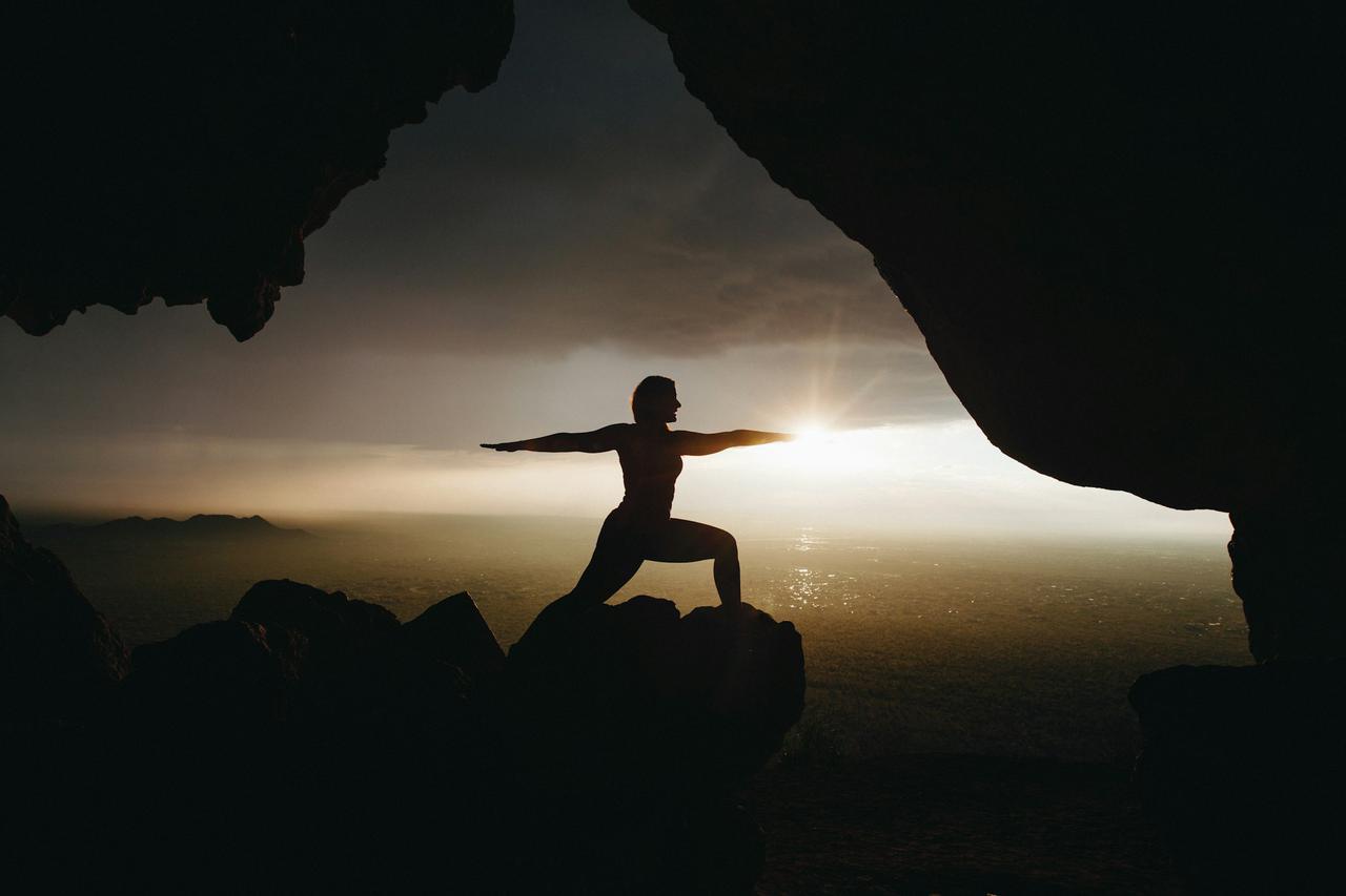 Yoga sunrise.