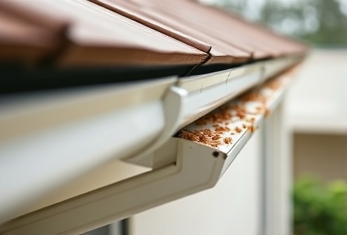 Gutter Cleaning after cleaning