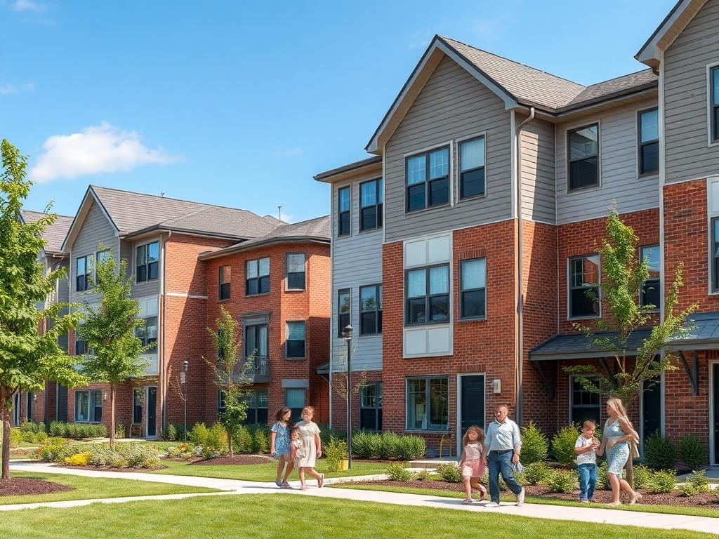 A realistic high resolution of a newly developed low income