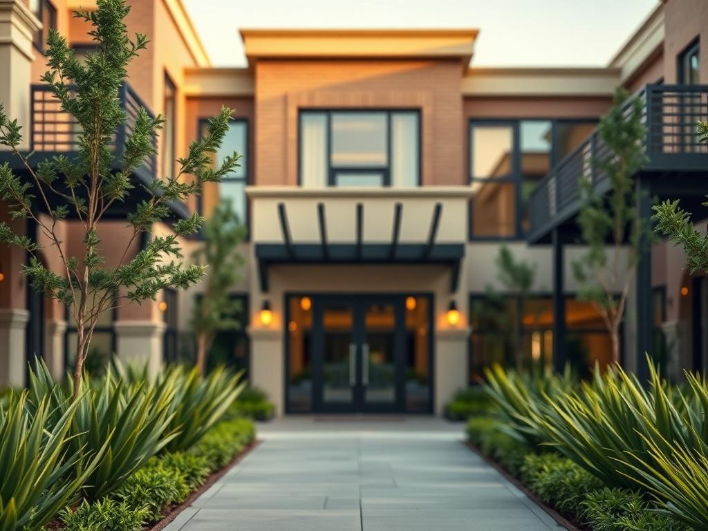 A close up shot of a beautifully designed affordable housing