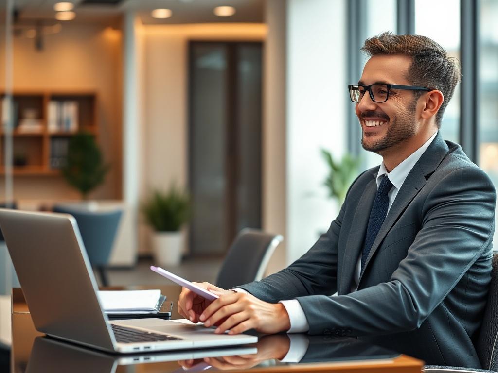 A hyper realistic close up shot of a professional financial