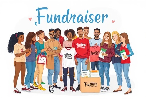 Fundraiser merchandise campaign