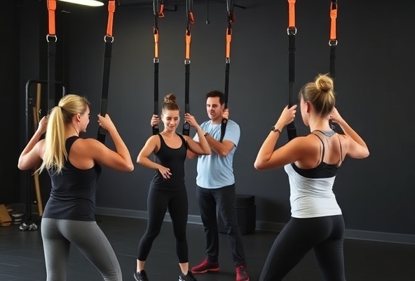 Group functional fitness training with diverse participants