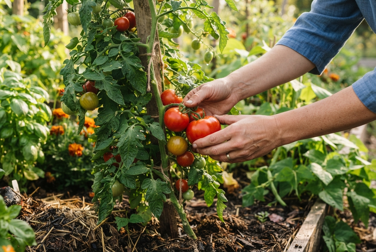 U-pick vegetable garden