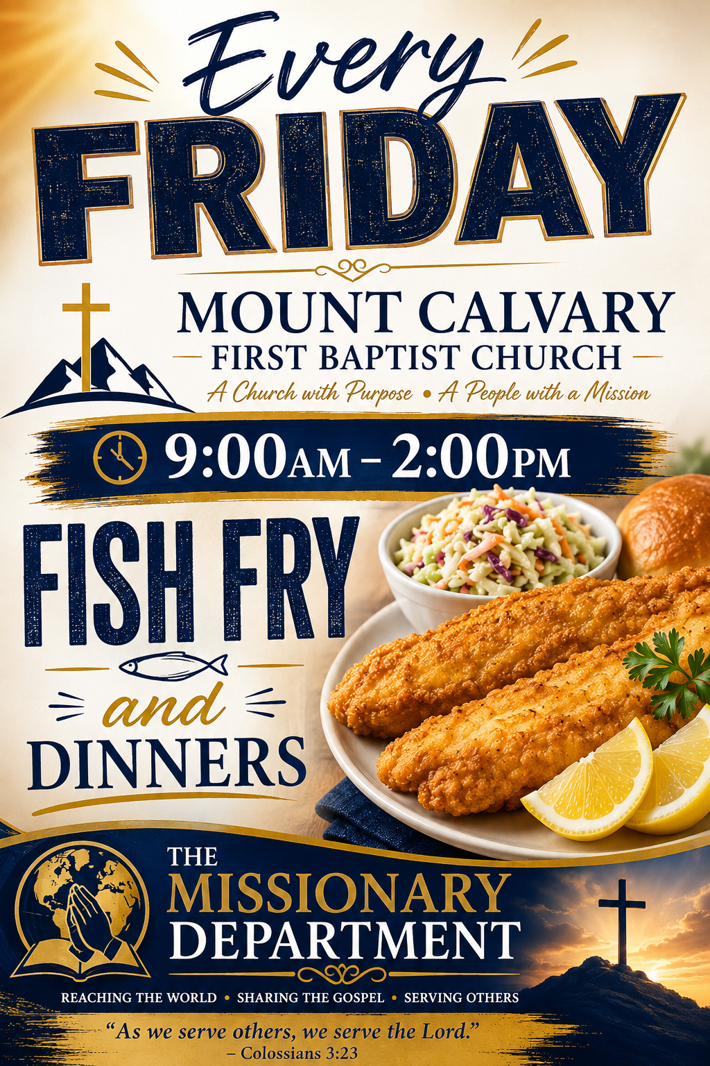 Fish Fry and Dinners