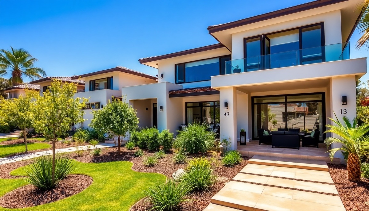 Modern vacation rental property