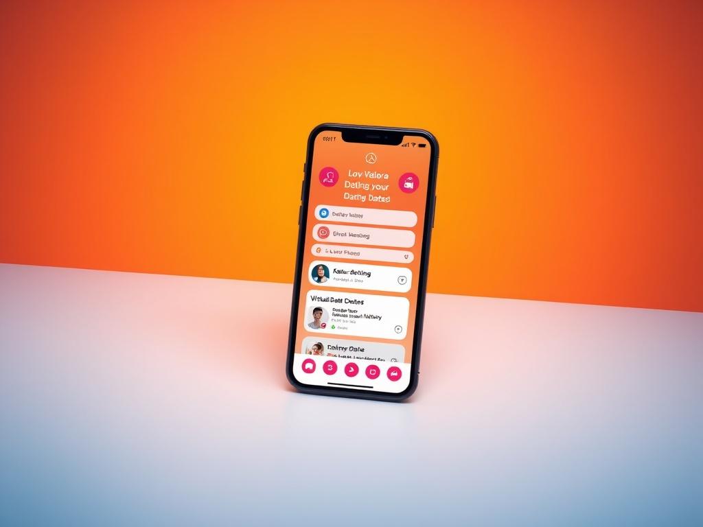 A vibrant and inviting image of a smartphone displaying the