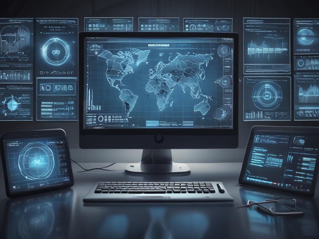A high resolution image of a computer screen displaying real