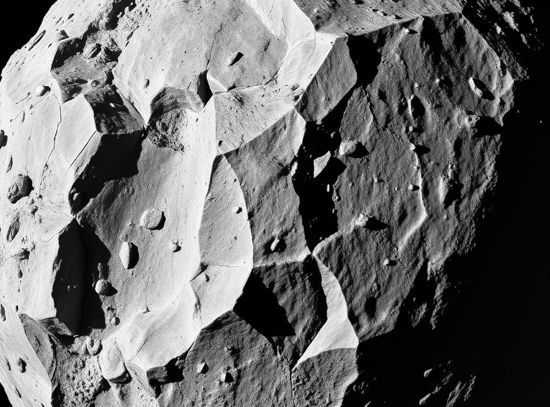Bennu's boulder-covered surface from OSIRIS-REx