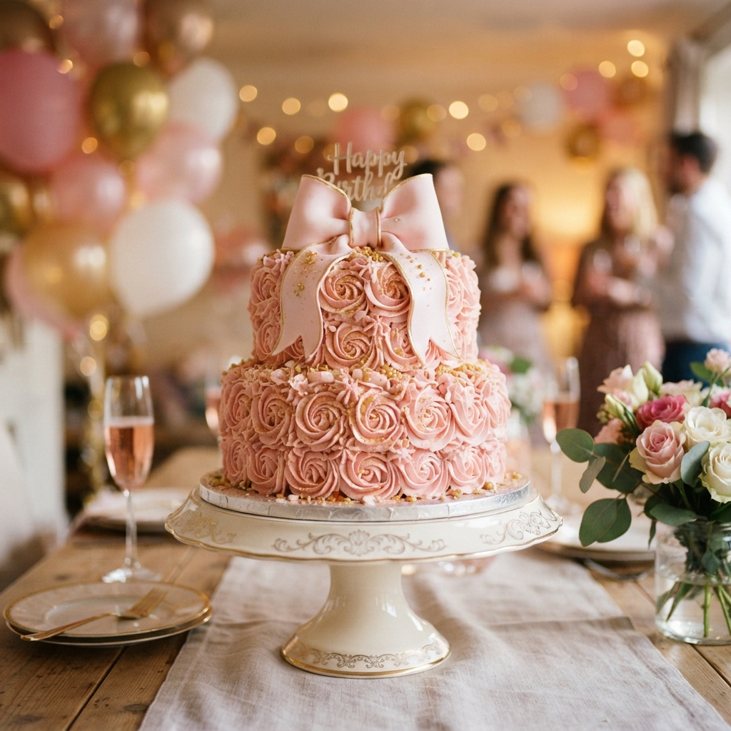 Beautiful birthday cake