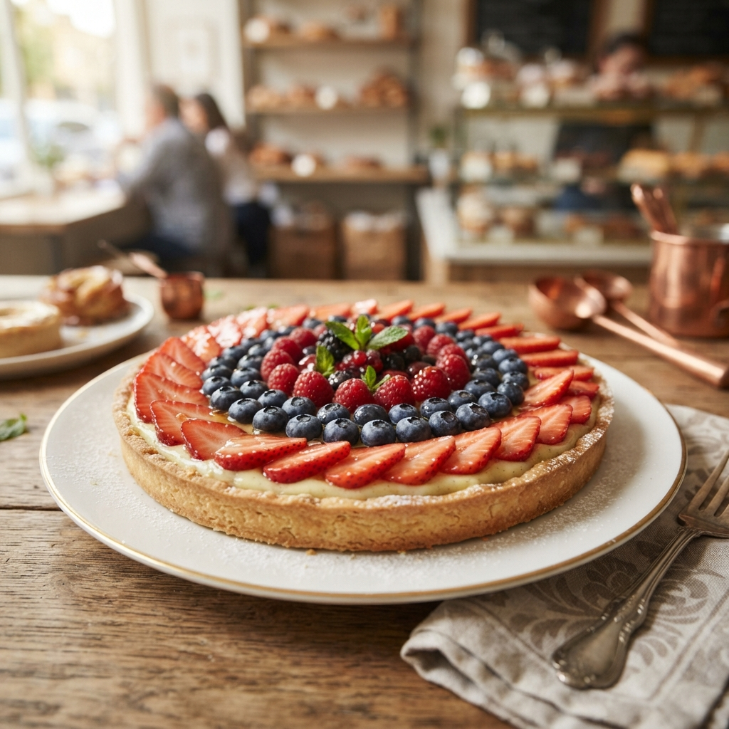 Seasonal Fruit Tart