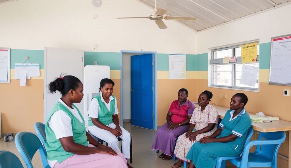 Modern healthcare clinic in Makueni County