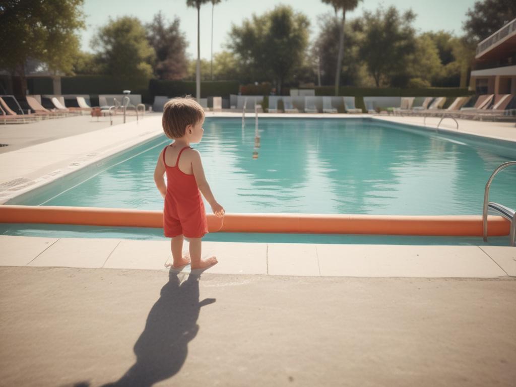 lifeguard, swimming pool, safety, summer fun, children swimming