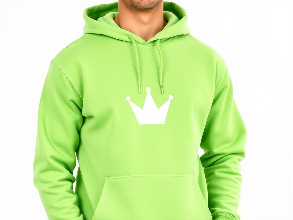 A realistic high resolution of a person wearing the Crown