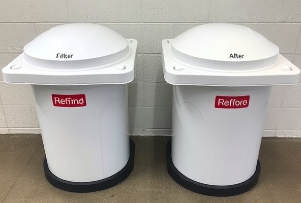 After garbage can cleaning