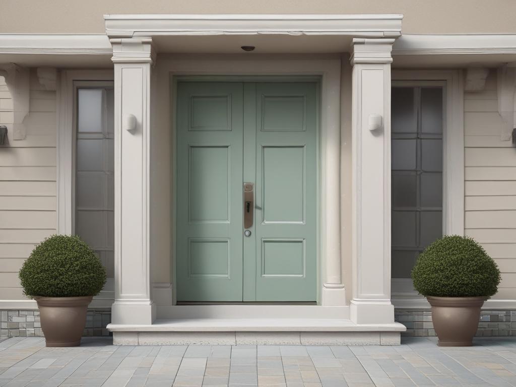 stylish doors, home entry, modern design, durable materials