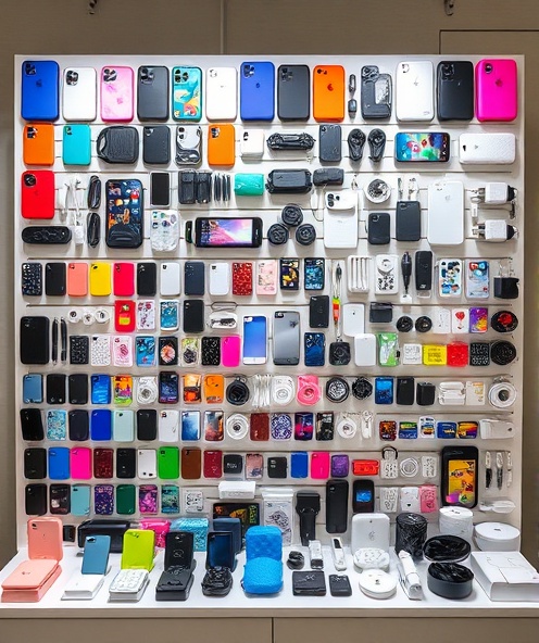 Mobile accessories wholesale - phone cases, chargers, cables, earbuds, power banks, screen protectors