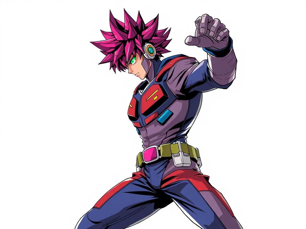 A high resolution image of a character design from the