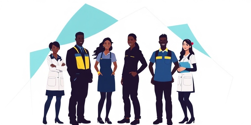 Team of professional cleaners