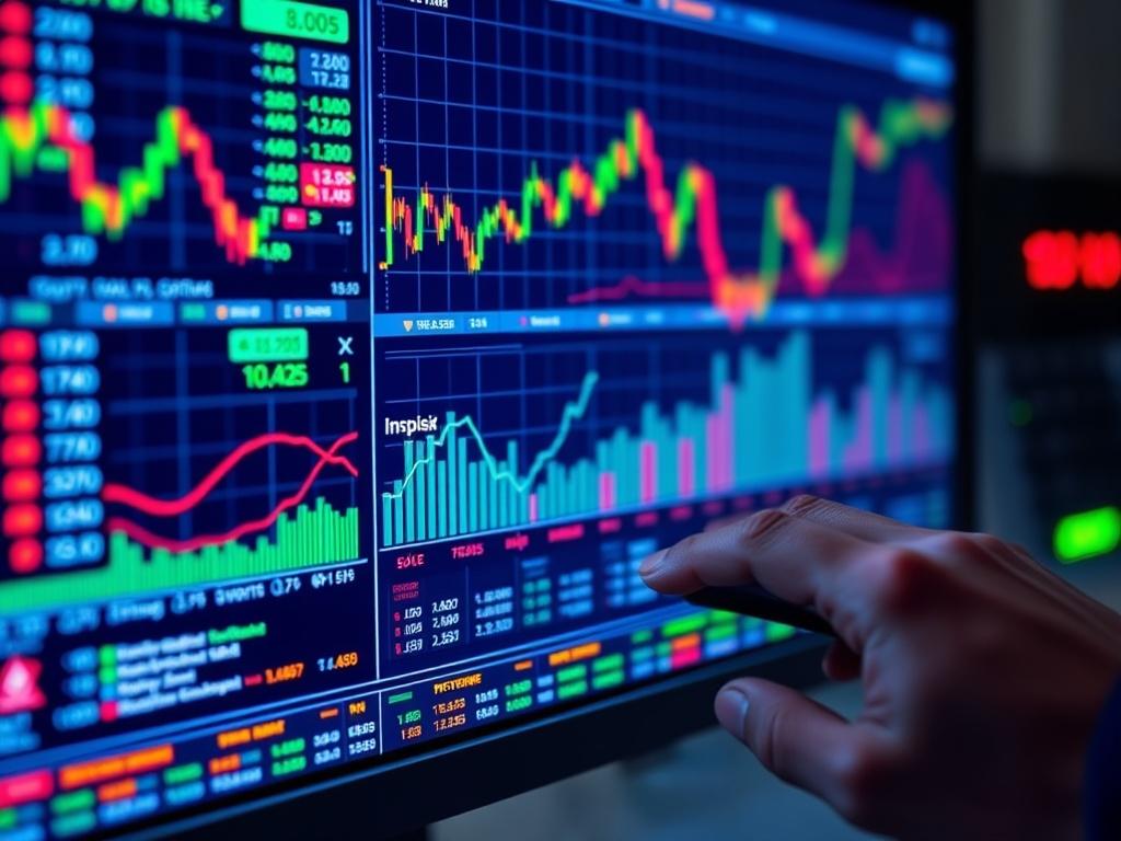 A hyper realistic close up of a computer screen showing