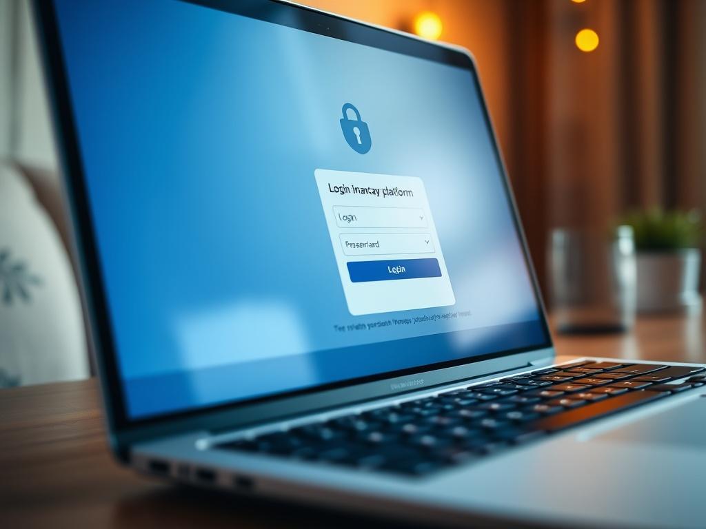 A close up shot of a laptop screen displaying a