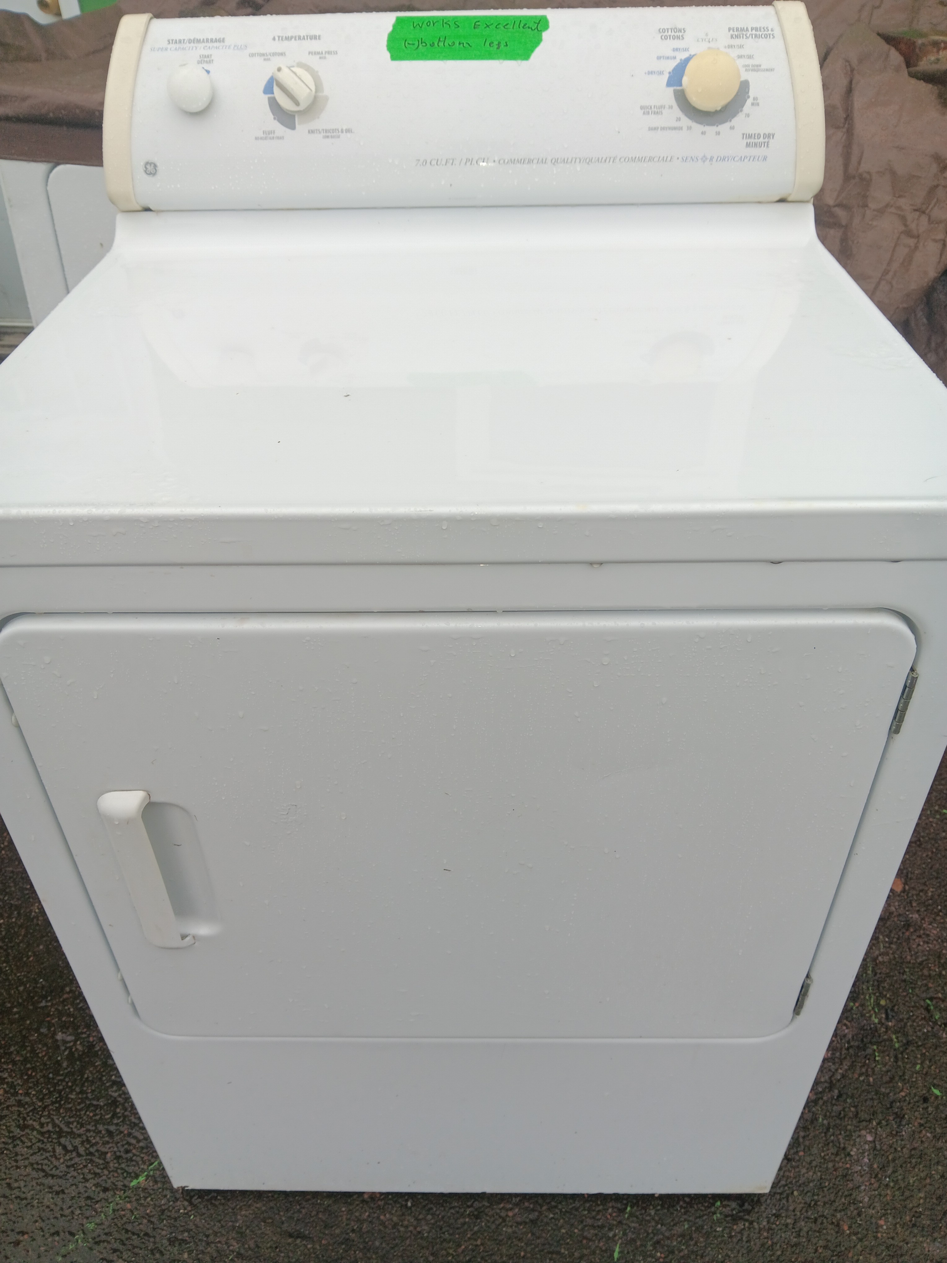 Electric clothes dryer