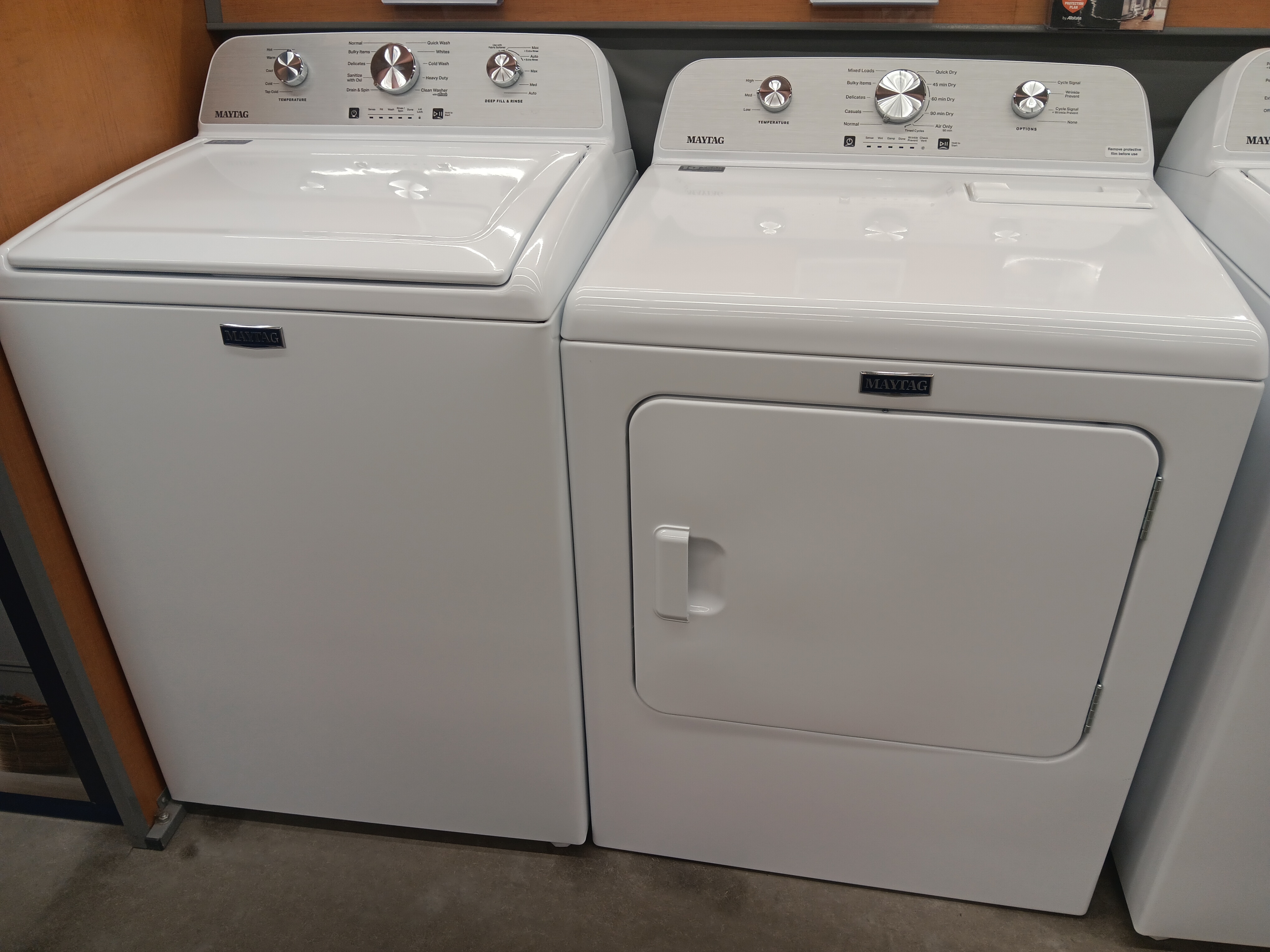Premium new washer and dryer combination