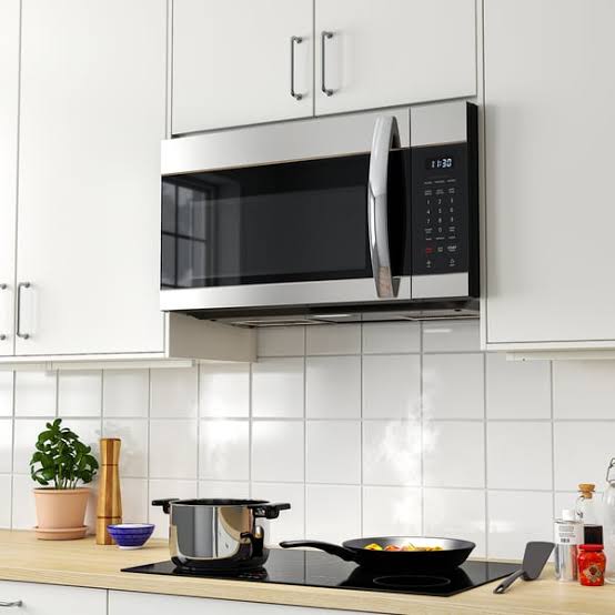 Over the range microwave oven